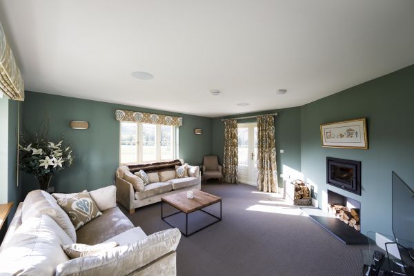 Herefordshire cottage modern living room