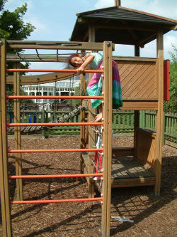 Children's climbing frame for fun times