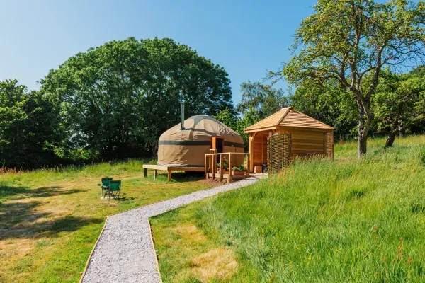 Orchard Yurt, Allerford