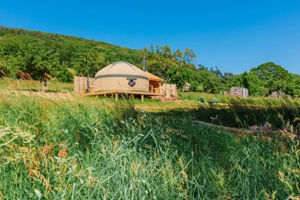 Orchard Yurt, Allerford 6