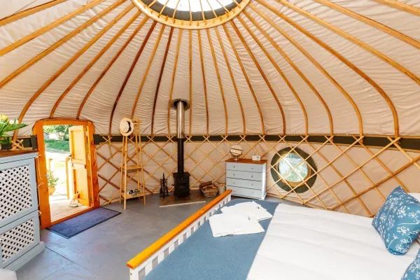 Orchard Yurt, Allerford 4