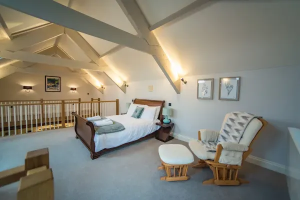 The Cow Shed luxurious bedroom