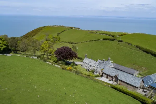 Ariel view of Yenworthy Farm