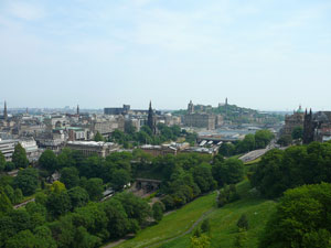 Enjoy wonderful views from Edinburgh Castle on a Luxury Self-Catering Break